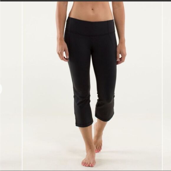 Lululemon Gather & Crow Crop Pants Women Size 2 - Picture 1 of 11